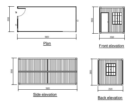 Foldable Mobile Container Homes - SY & CO. INTERNATIONAL TRADING CORP.