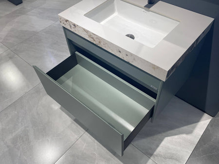 Sophisticated Bathroom Vanity with LED Mirror Cabinet - SY & CO. INTERNATIONAL TRADING CORP.