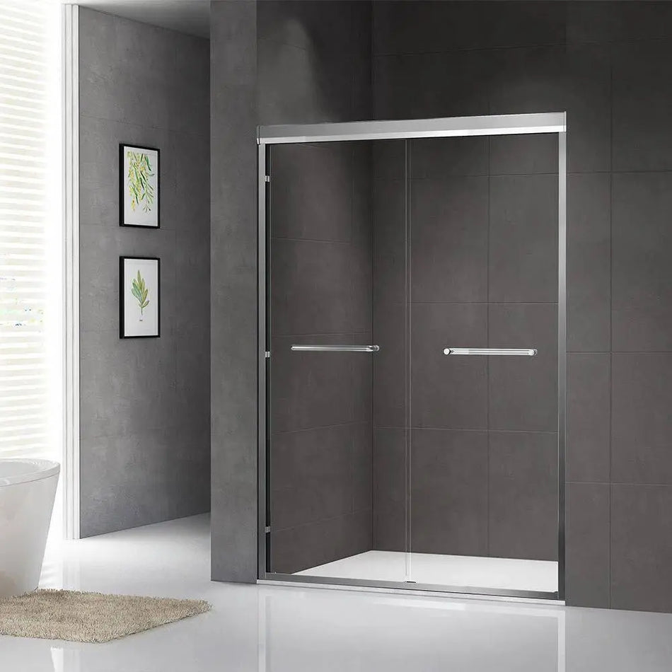 Aluminum Framed Bi Fold Shower Doors SD84 - SY & CO. INTERNATIONAL TRADING CORP.